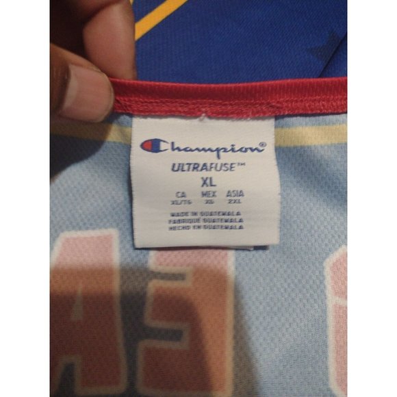 Champion Harlem Globetrotters Basketball Jersey Mens XL Big Easy #52 Blue - Picture 7 of 10